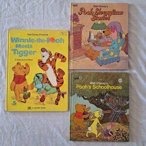 Winnie The Pooh Disney Book Lot Meets Tigger Sleepytime Stories Schoolhouse READ